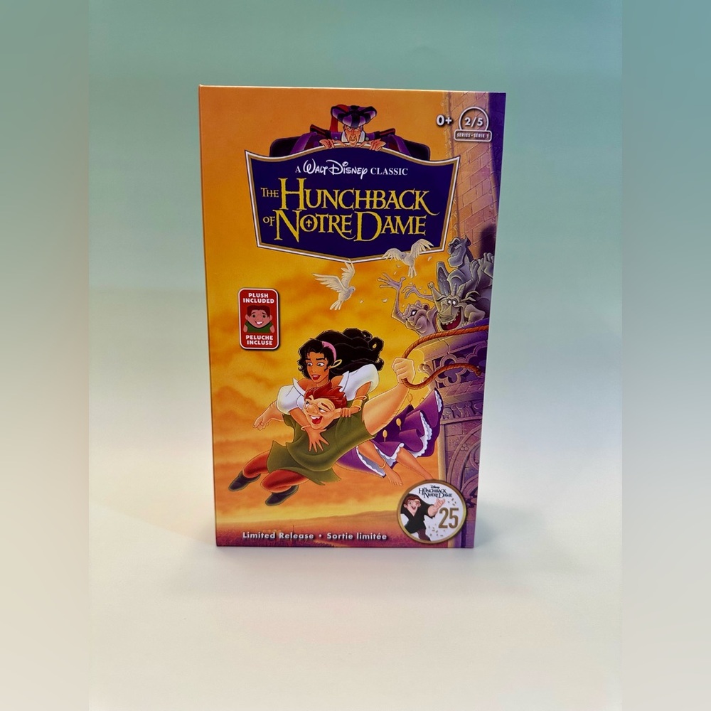 Disney The Hunchback of Notre Dame limited release plush, series 2 of 5